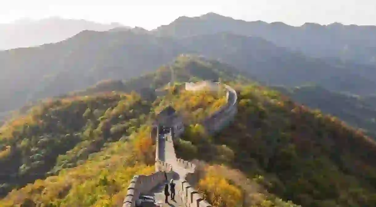 The Great Wall, near Beijing in Hebei Province, China