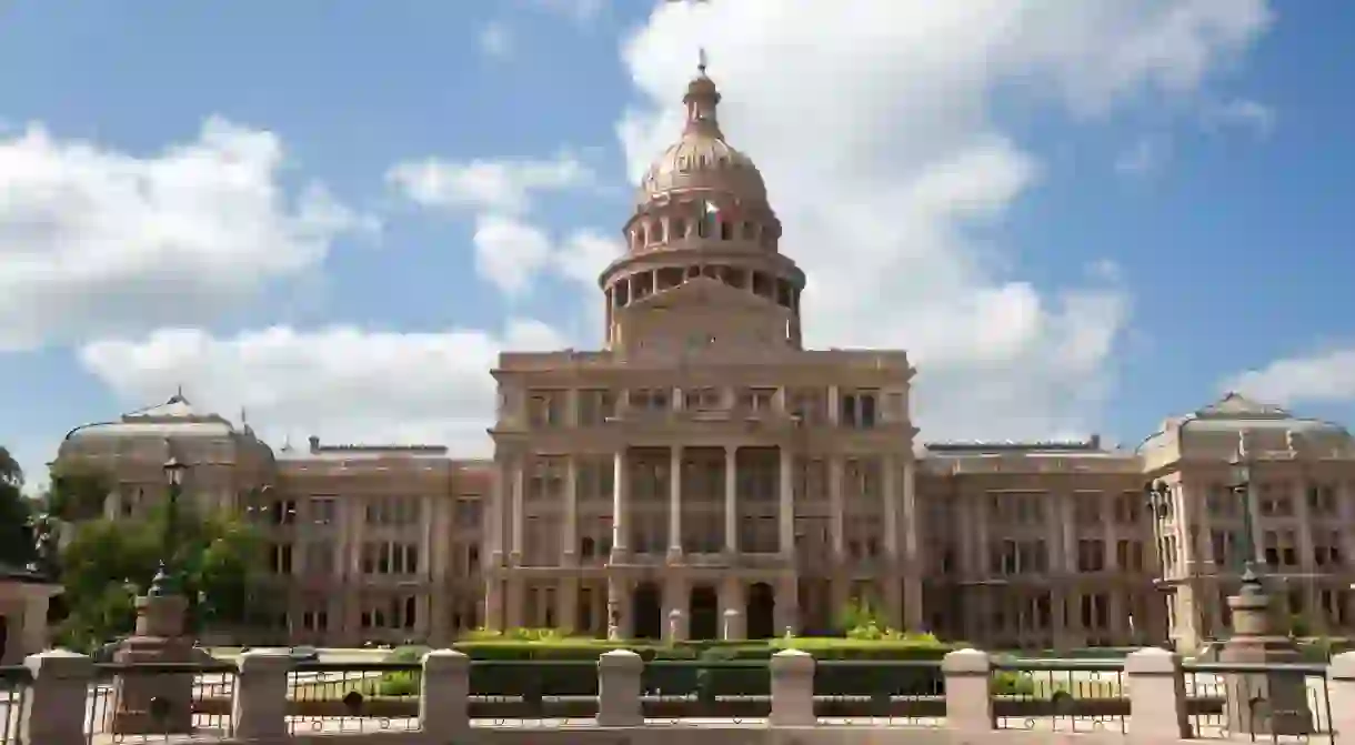 The Texas State Capitol was built in the 1880s