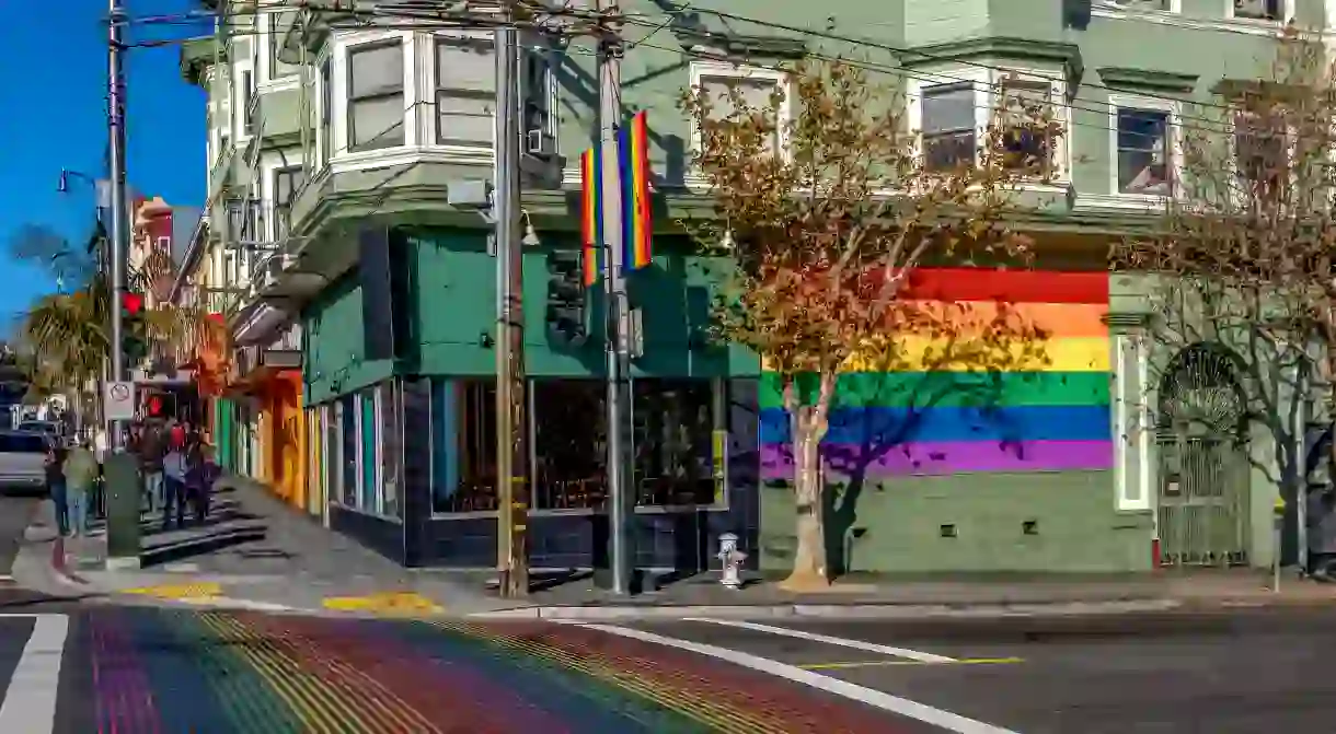 The Castro is home to a large LGBTQ community