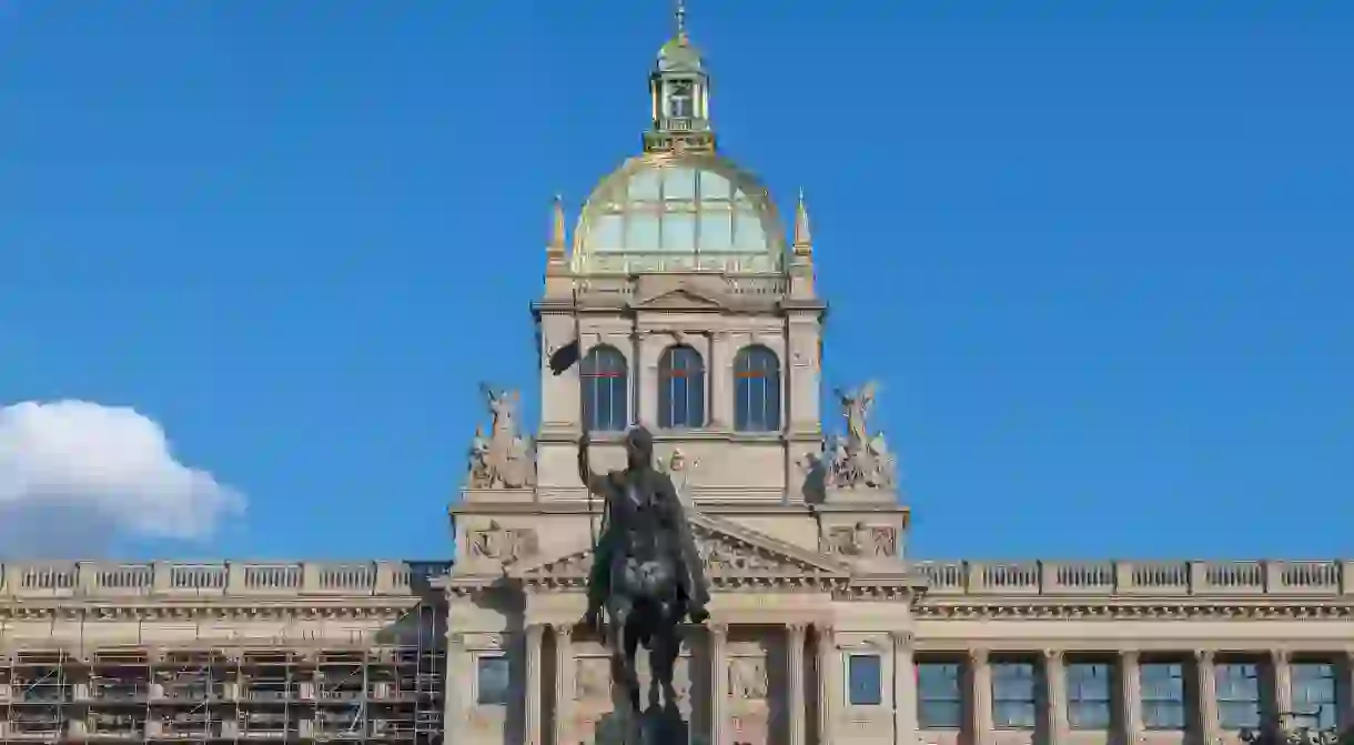 The National Museum in Prague houses over 14 million items