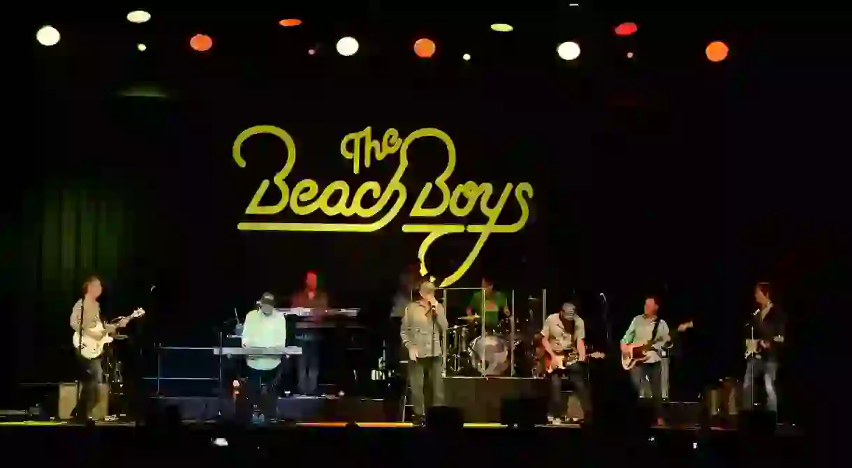 The Beach Boys perform in Hollywood