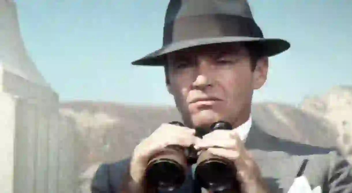 Jack Nicholson plays a private eye in ‘Chinatown’