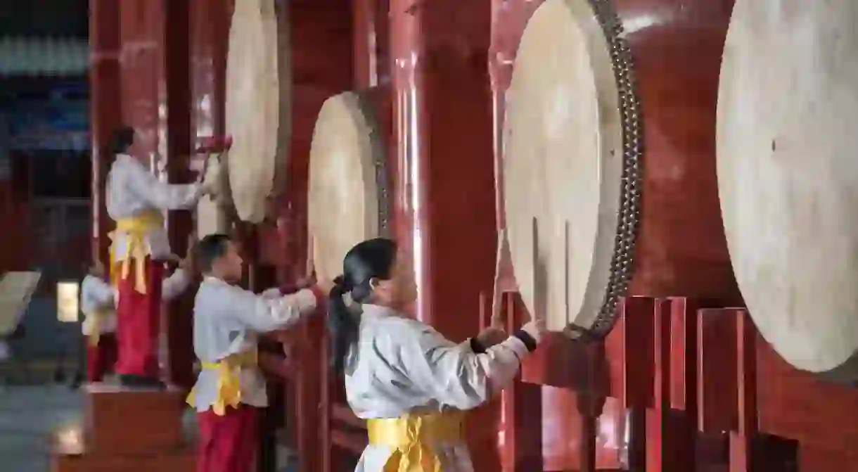 Watch a performance at the Drum Tower on your visit to Beijing