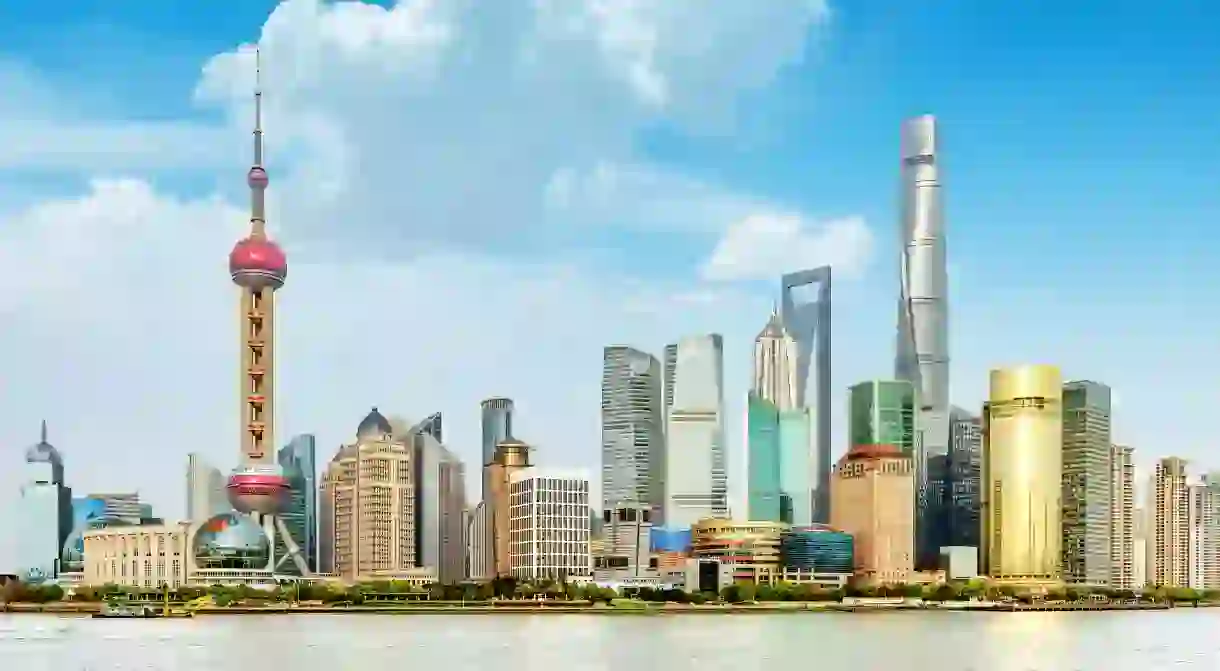 Pudong is best known for its collection of skyscrapers