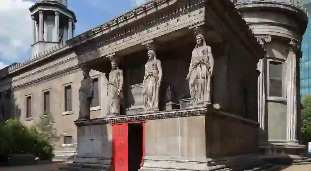 Visit The Crypt Gallery beneath St Pancras Church