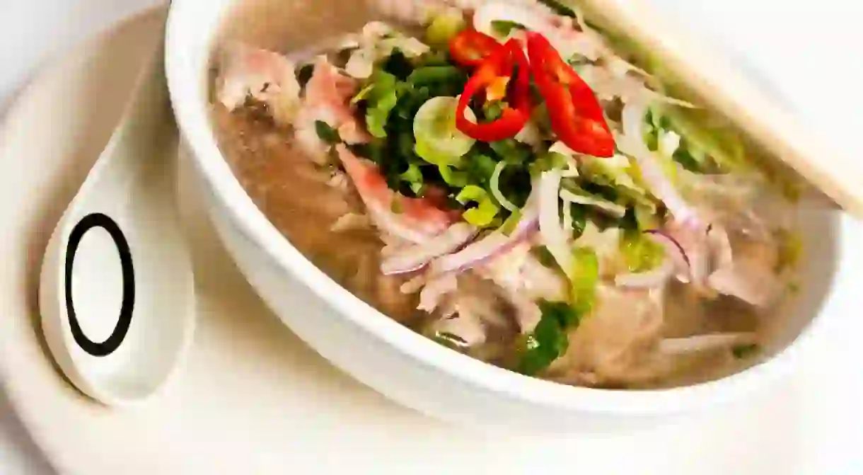 Vietnamese beef noodle soup