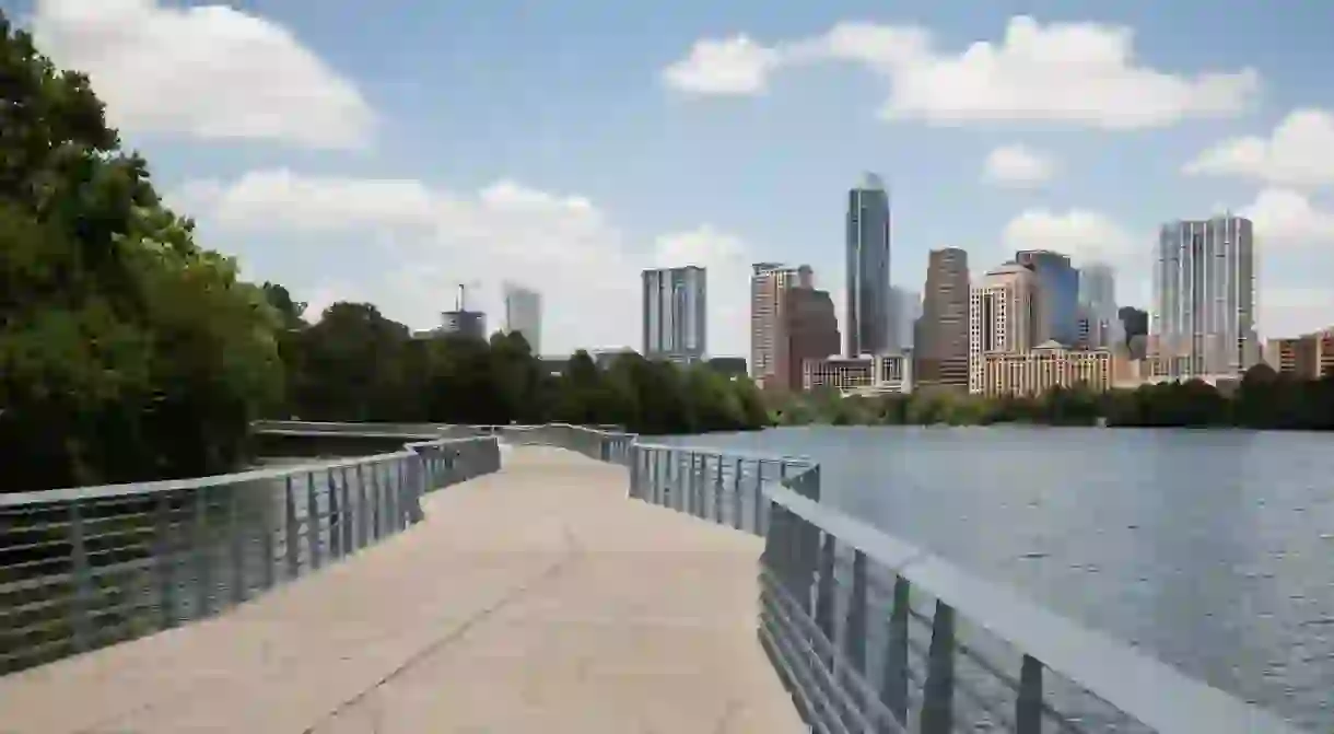 The Boardwalk Trail at Lady Bird Lake in Austin, Texas