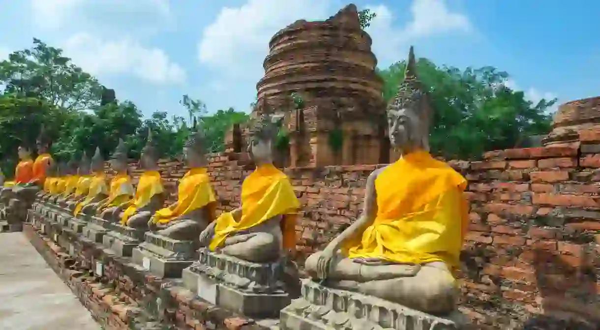 Buddha statues in Ayutthaya