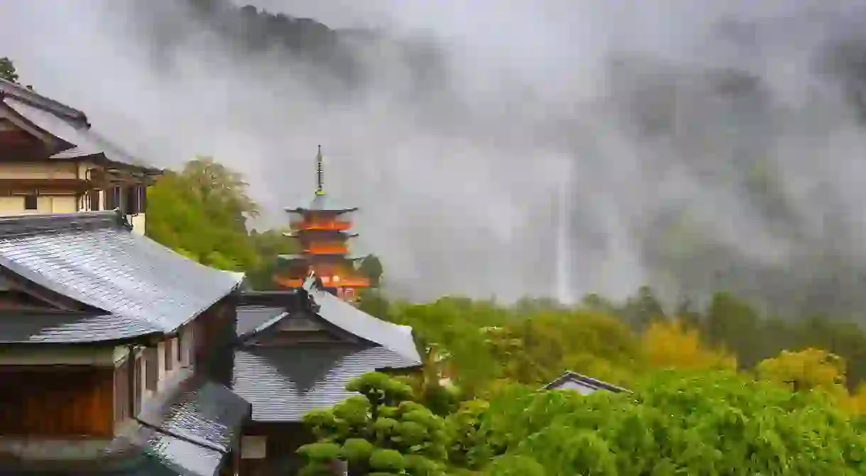 Seigantoji Pagoda and Nachi Falls, Japan