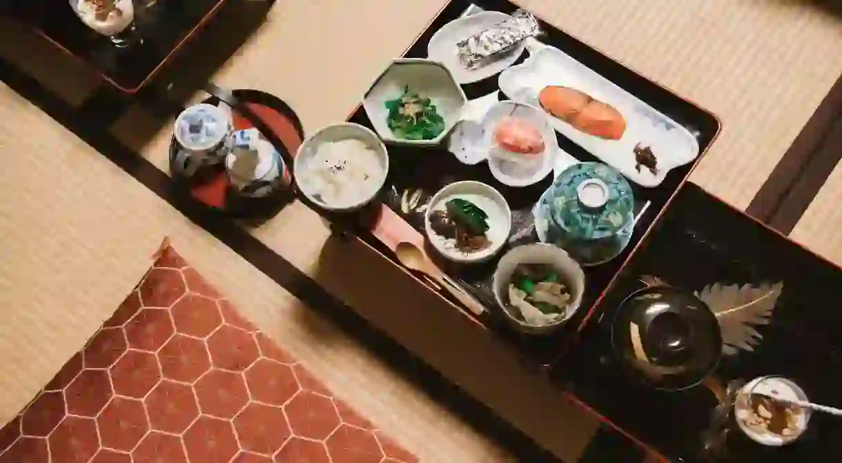 A kaiseki meal