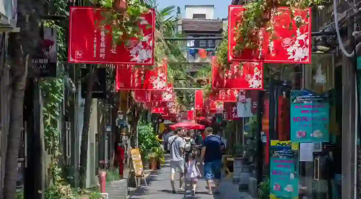 Tianzifang in Shanghai, China