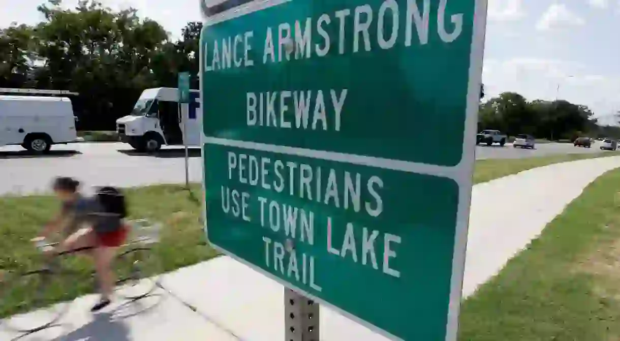 The Lance Armstrong Bikeway is one of many popular cycle routes in Austin, Texas