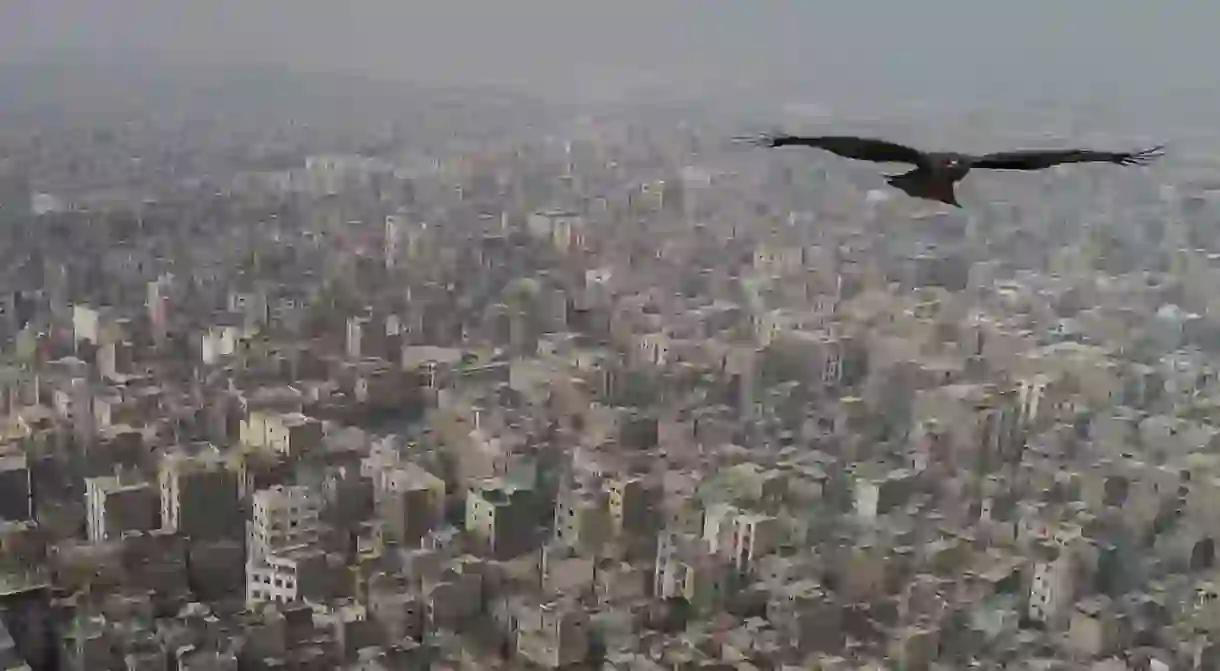 A bird’s-eye view of Karachi. From the ‘Beyond Hollywood’ series, 2019