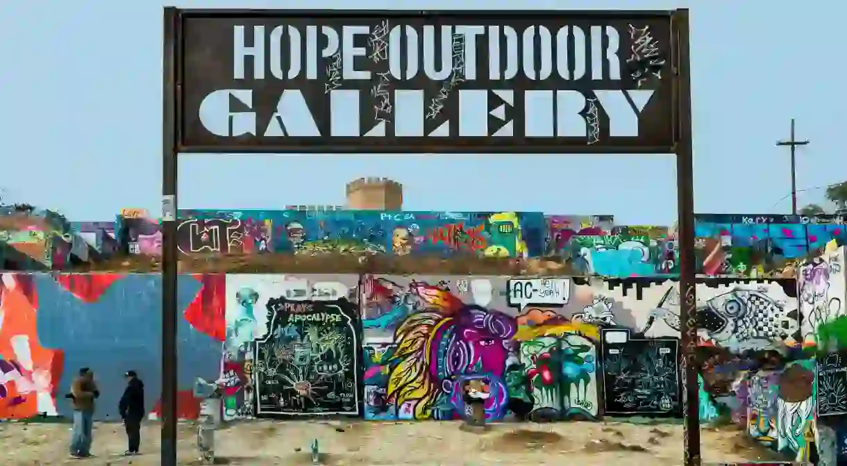 Hope Outdoor Gallery in Austin, Texas, USA.