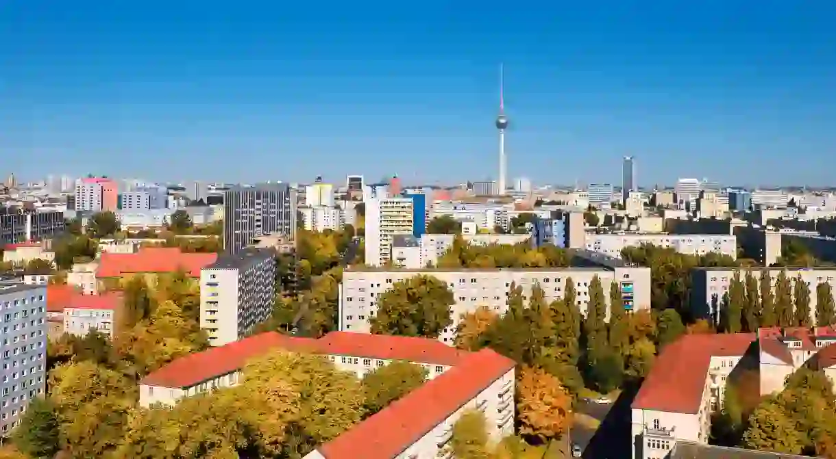 The TV Tower dominates Berlin’s skyline