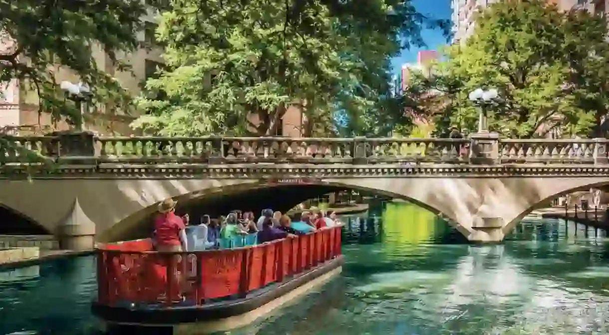 The San Antonio river tours are a great way to see the city