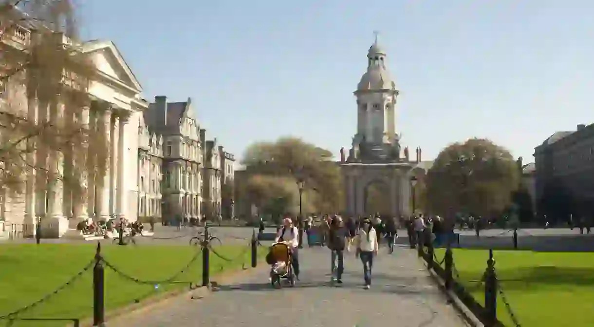 Trinity College Dublin is Ireland’s oldest surviving university