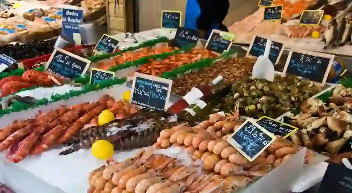 Fresh seafood is a must on a visit to the Brittany coast