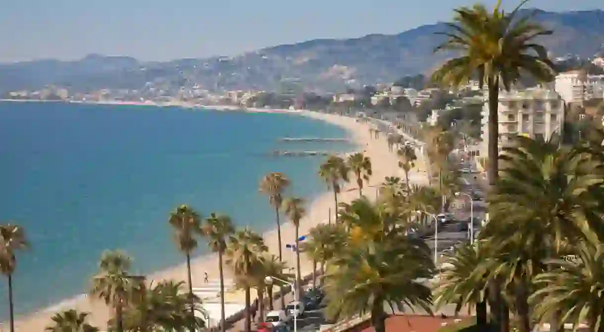 Midi Plage beach, Cannes, France