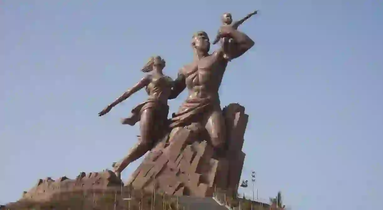 The Monument de la Renaissance is the tallest monument in Africa, looming over the city of Dakar