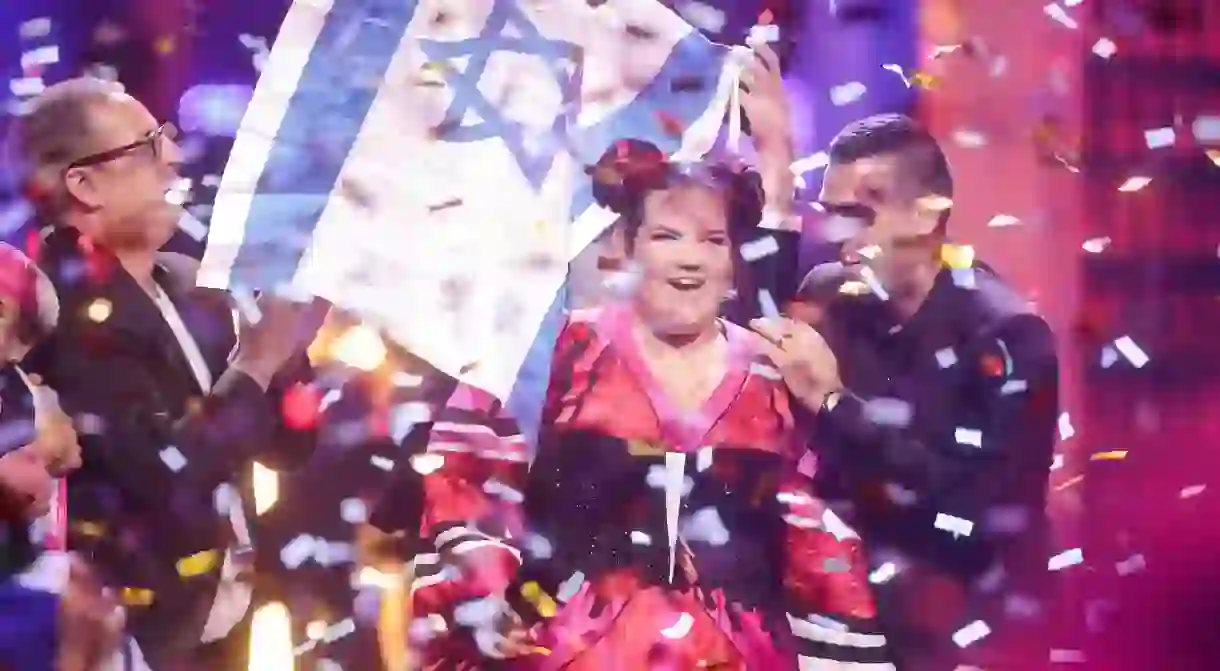 Singer Netta from Israel wins the 63rd Eurovision Song Contest with her song ‘Toy’