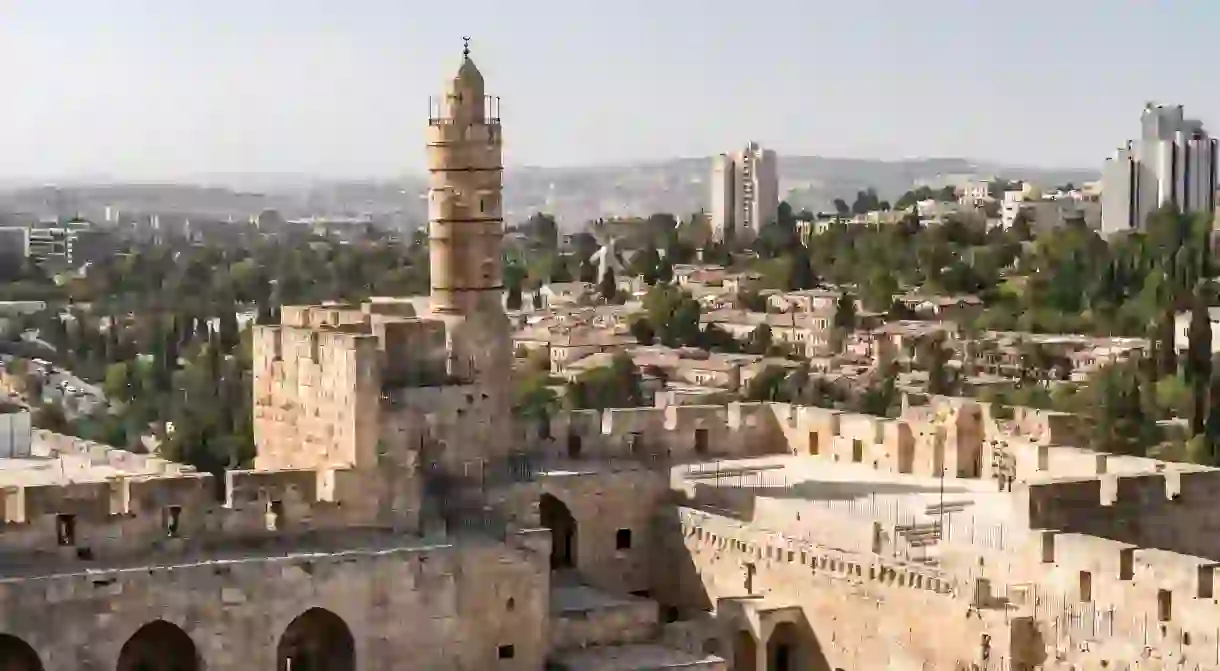 Discover many beautiful holy buildings, such as the Ottoman Mosque, in Jerusalem