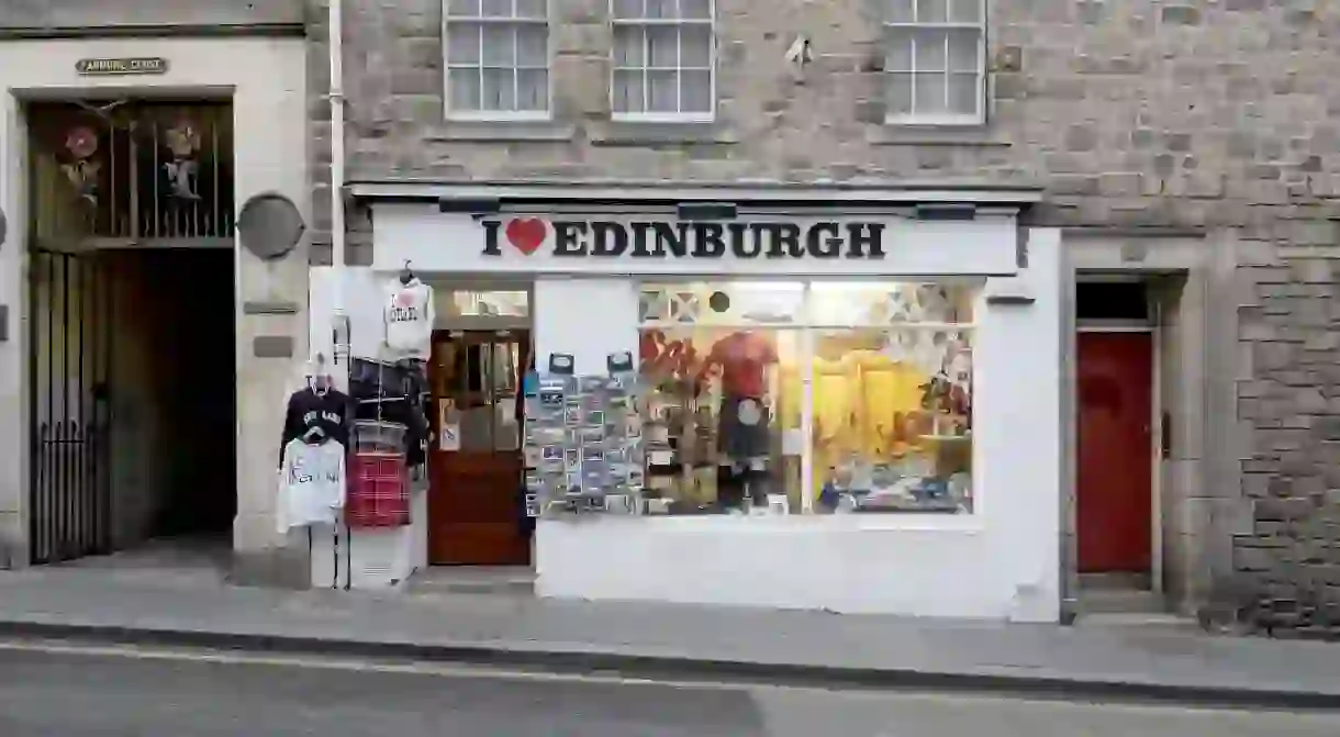 Pick up a souvenir to round off your trip to Edinburgh