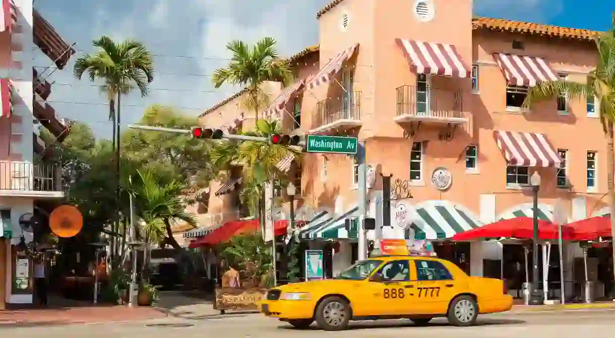 Española Way is a picturesque spot to shop in Miami Beach