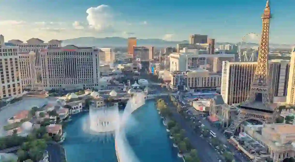 Las Vegas Strip skyline