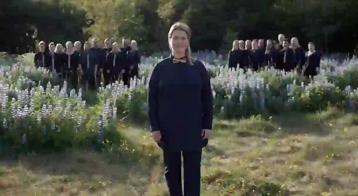 Hugrún Ósk Bjarnadóttir is the chair of the first and only LGBTQ choir in Iceland