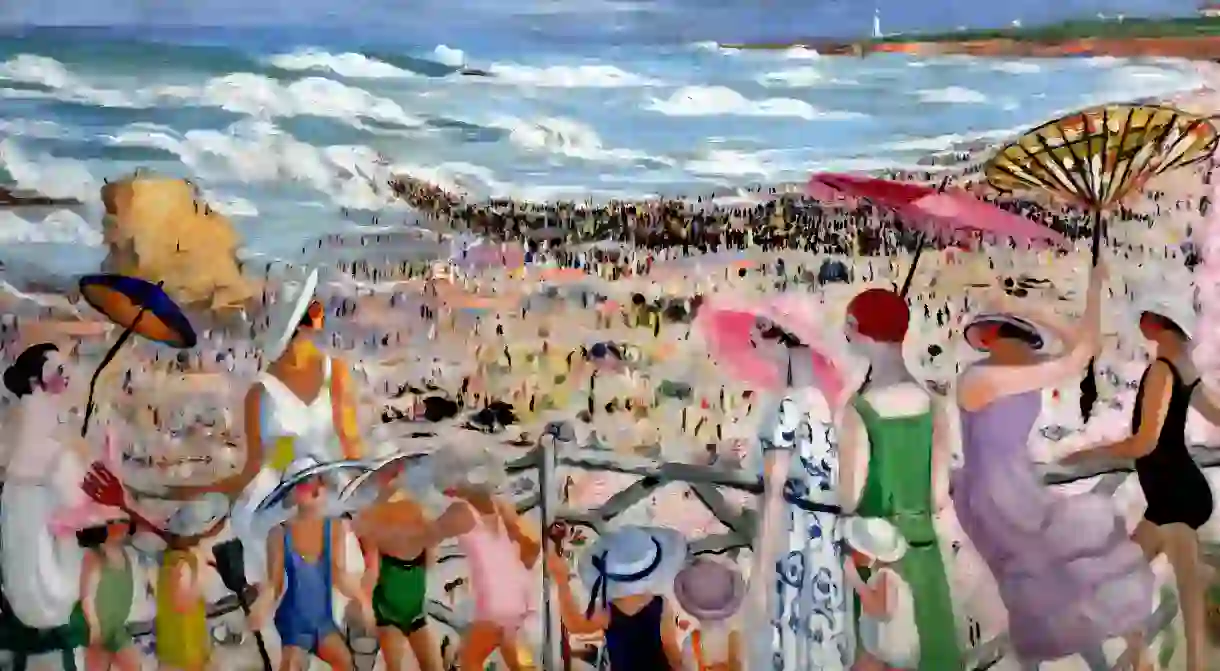 Jacqueline Marval, ‘La Grande Plage à Biarritz’,1923