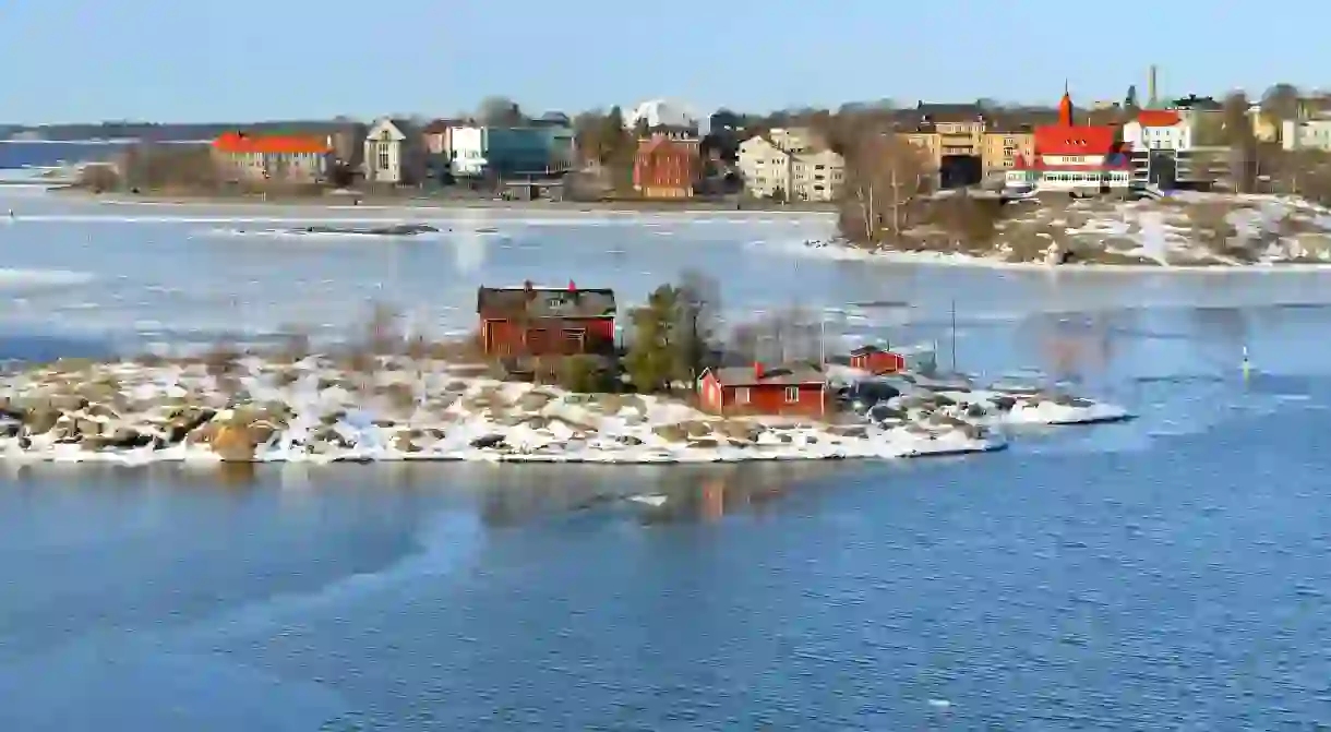 The archipelago of Helsinki in Finland consists of around 330 islands