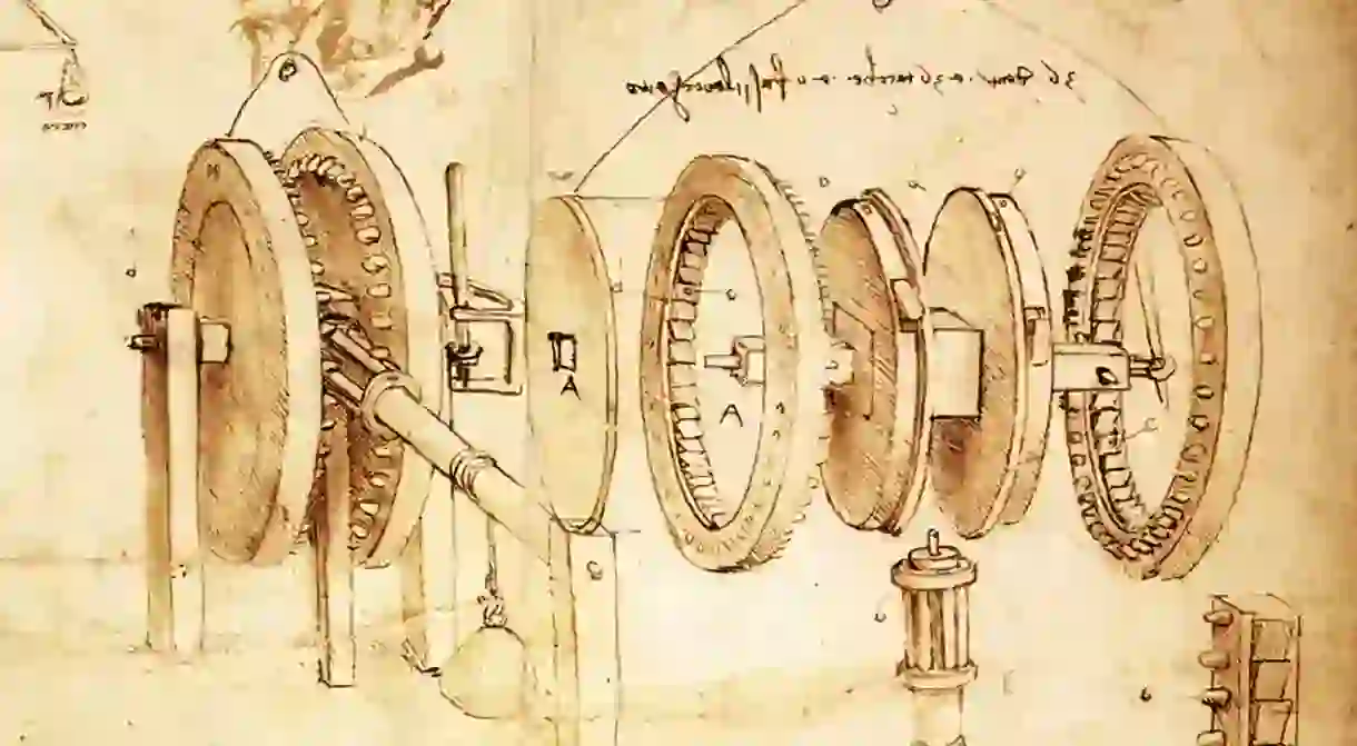 Many inventions have come out of Italy, including those by Leonardo da Vinci