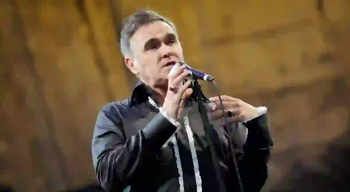 Morrissey performed at Glastonbury Festival in 2011