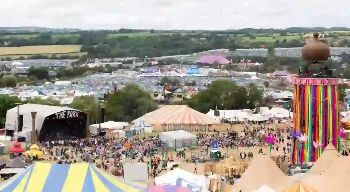 Glastonbury Festival is the UK’s biggest music event