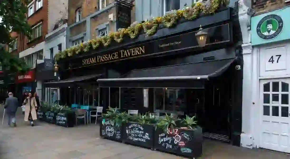 The Steam Passage Tavern, Upper Street, London