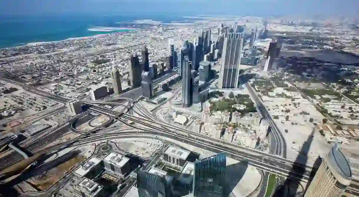 Dubai is a sprawling city with no true centre