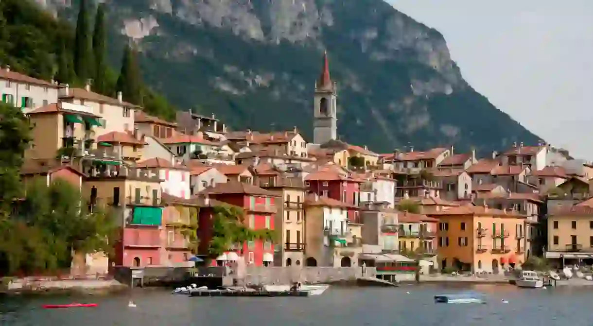 Varenna on the eastern side of Lake Como, Italy, which has some great hotels in the towns and villages along the shore