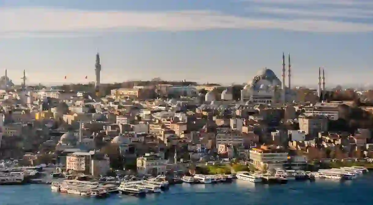 Istanbul on the Bosphorus, Turkey