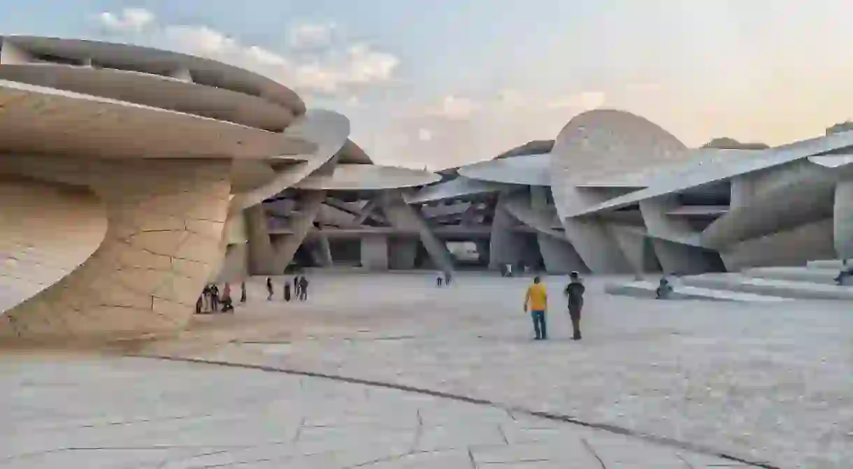 The National Museum of Qatar is a stunning addition to the architectural landscape in Doha