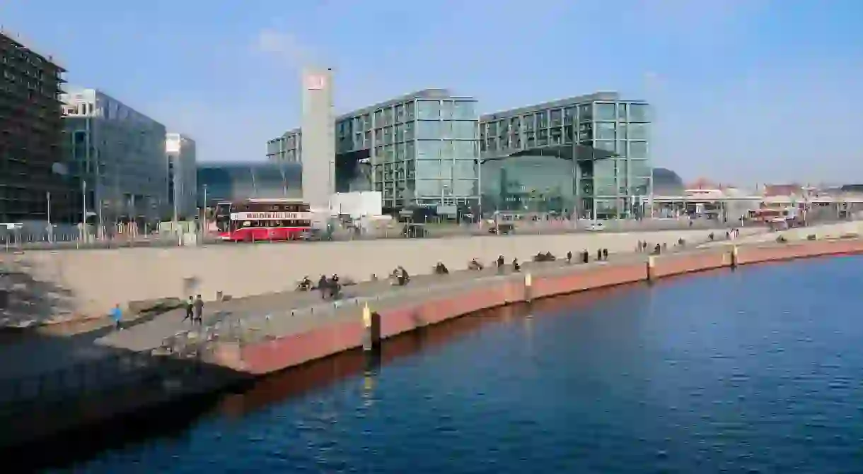 The Berliner Hauptbahnhof is Berlin’s main railway station