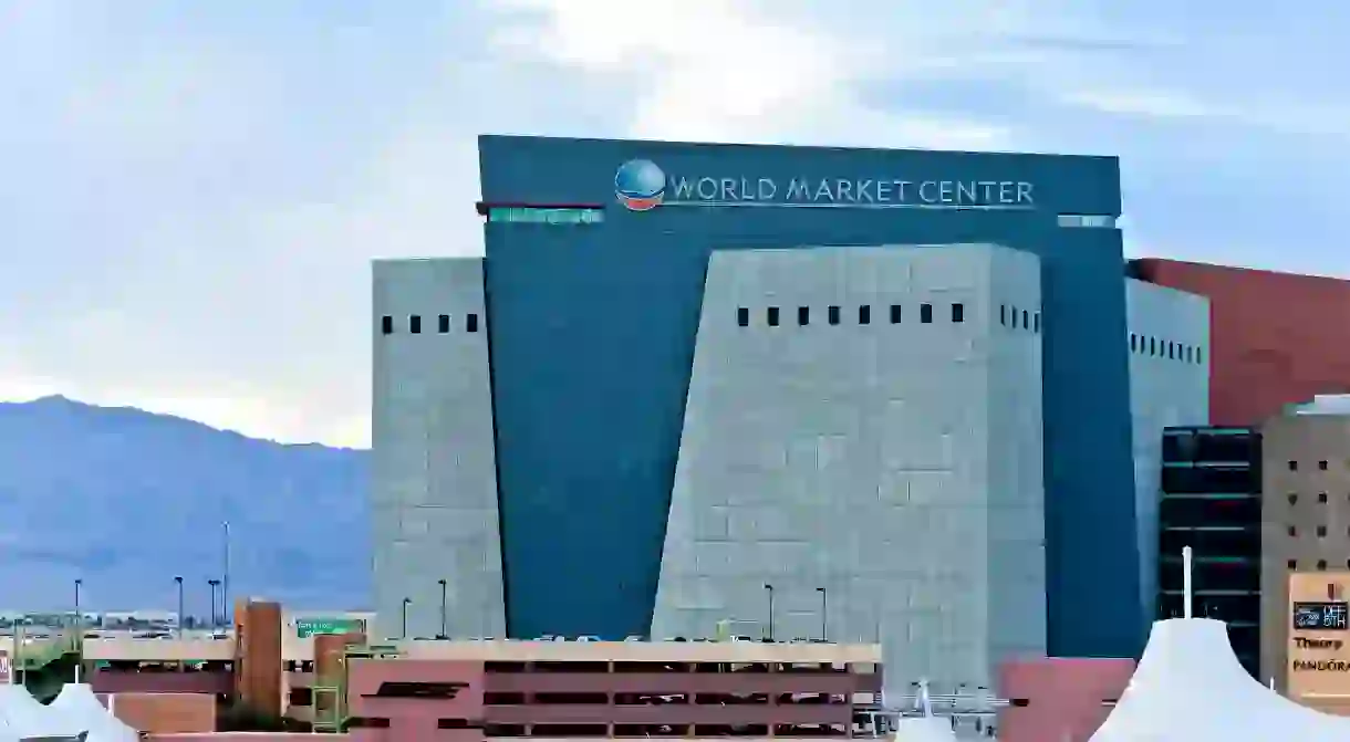 The World Market Center lies in the heart of Las Vegas