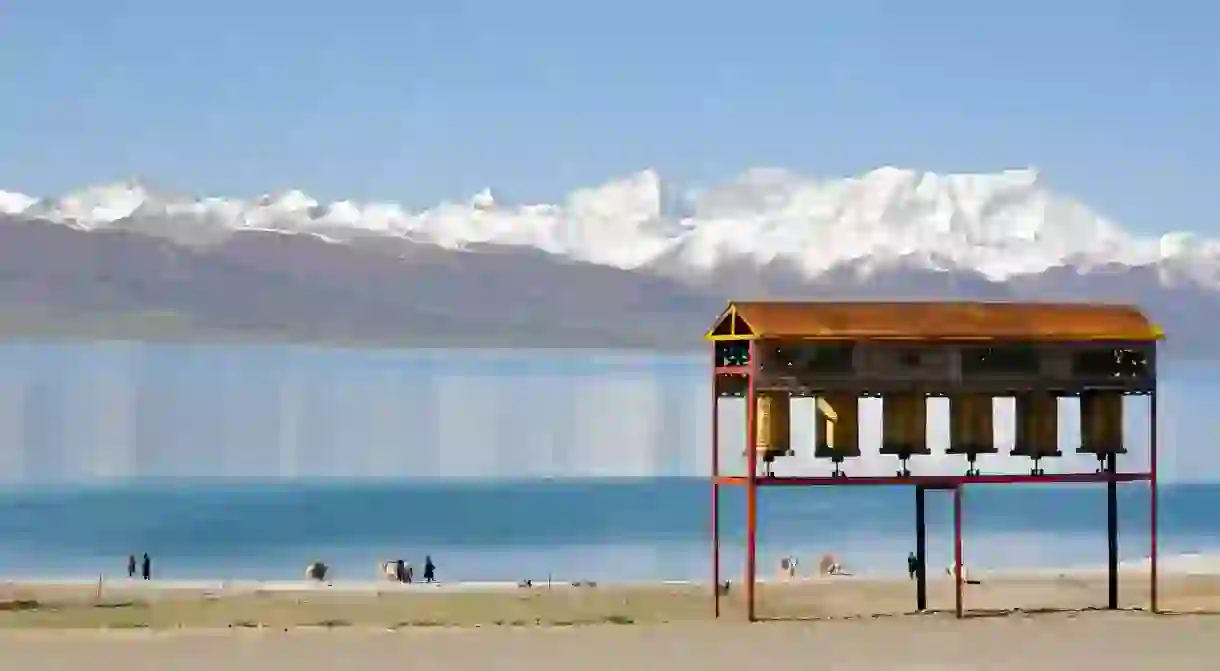 The Namtso lake