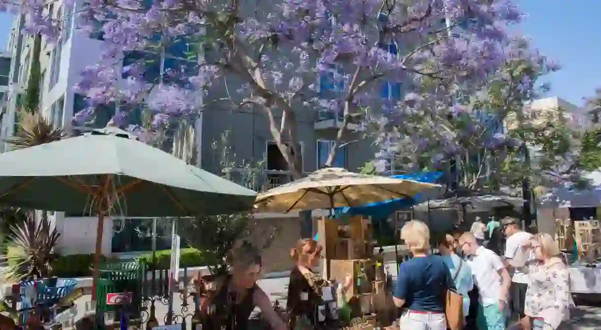 Little Italy Farmers Market, San Diego.