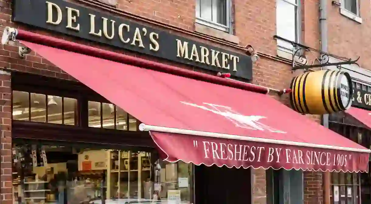 DeLuca’s Market opened on Beacon Hill over 100 years ago