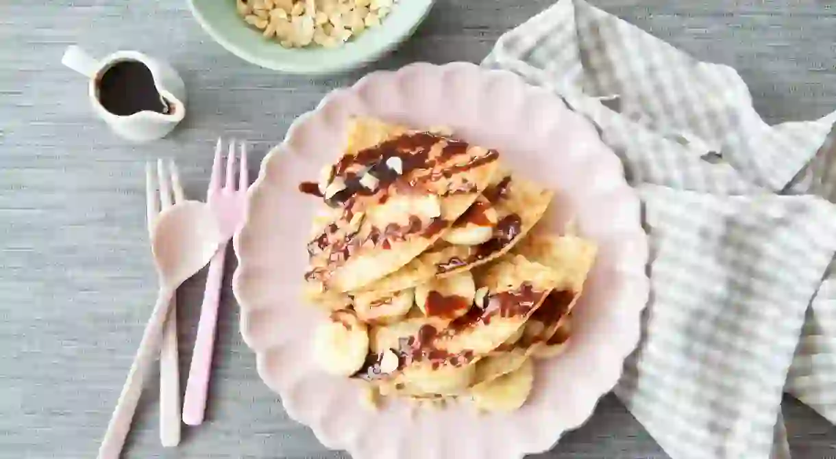 Sweet crêpes make for a delicious dessert