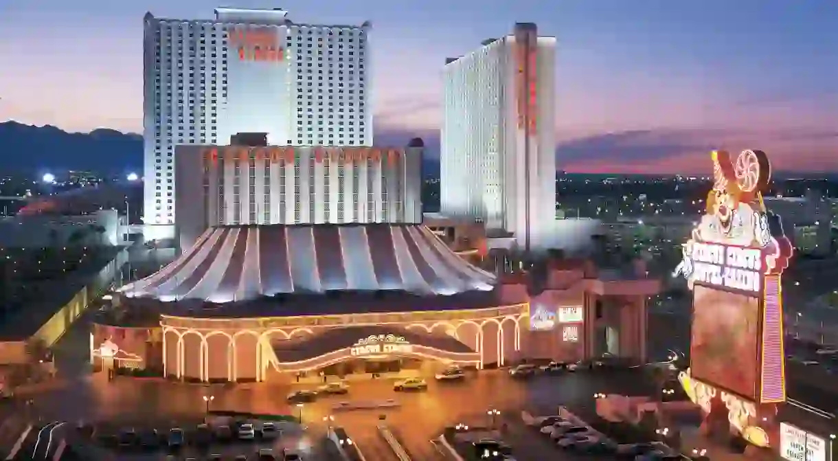 Circus Circus Hotel and Casino has been on the Strip for over 50 years