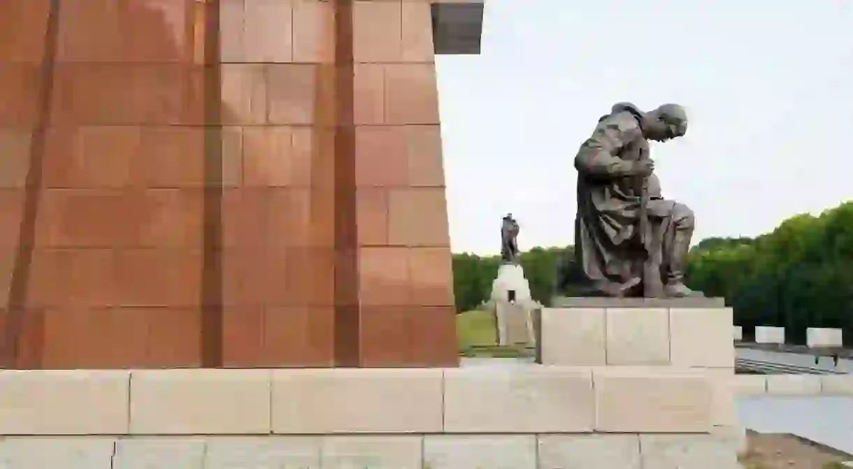 The Soviet War Memorial in Berlins Treptower Park opened four years after World War II, in May 1949