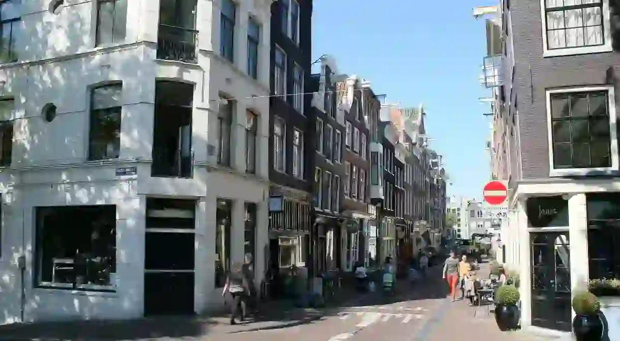 Reestraat corner in the Nine Streets neighbourhood of Amsterdam