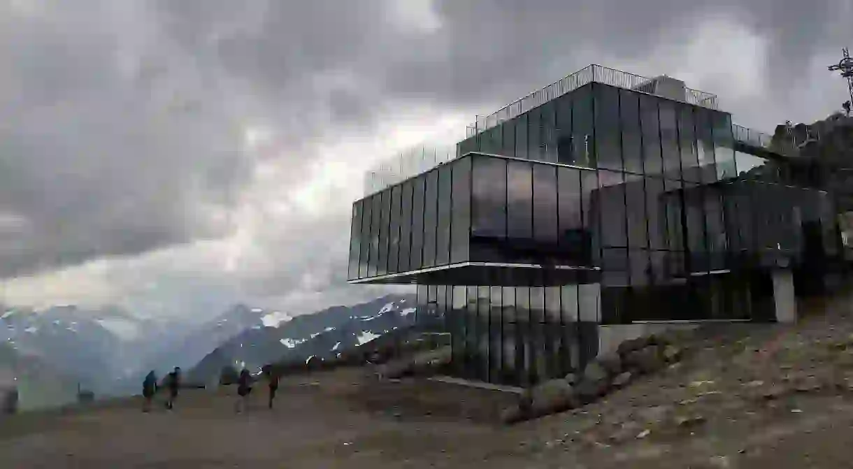 Austria’s highest gourmet restaurant, ice Q, featured in the 007 adventure ‘Spectre’